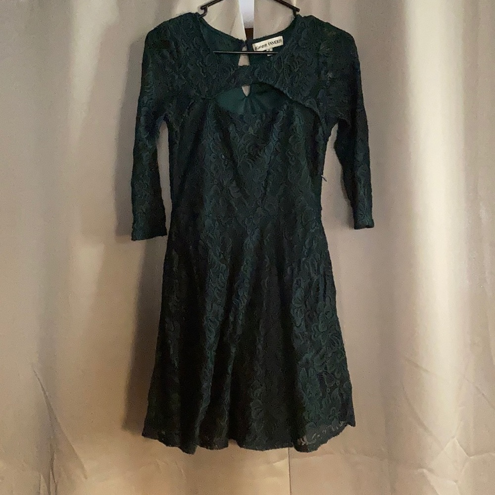 Green sun dress